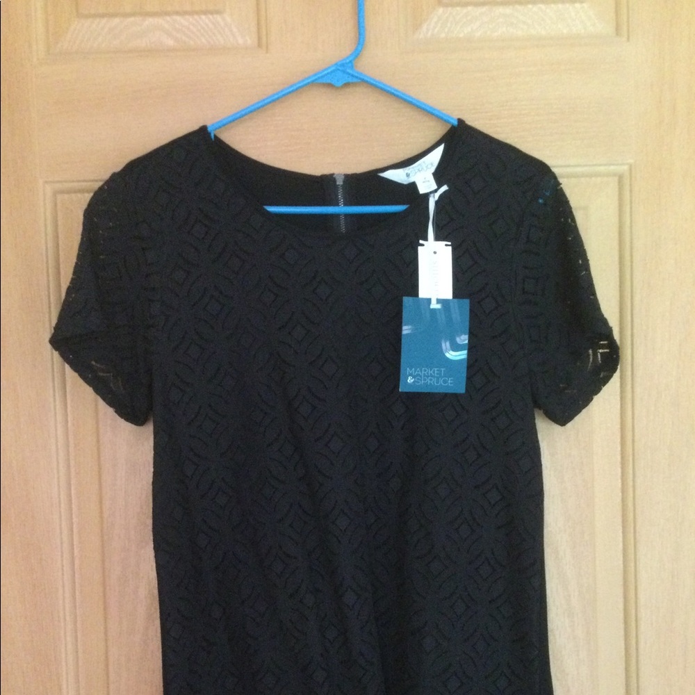NWT     Market & Spruce Hans Crochet Front Top